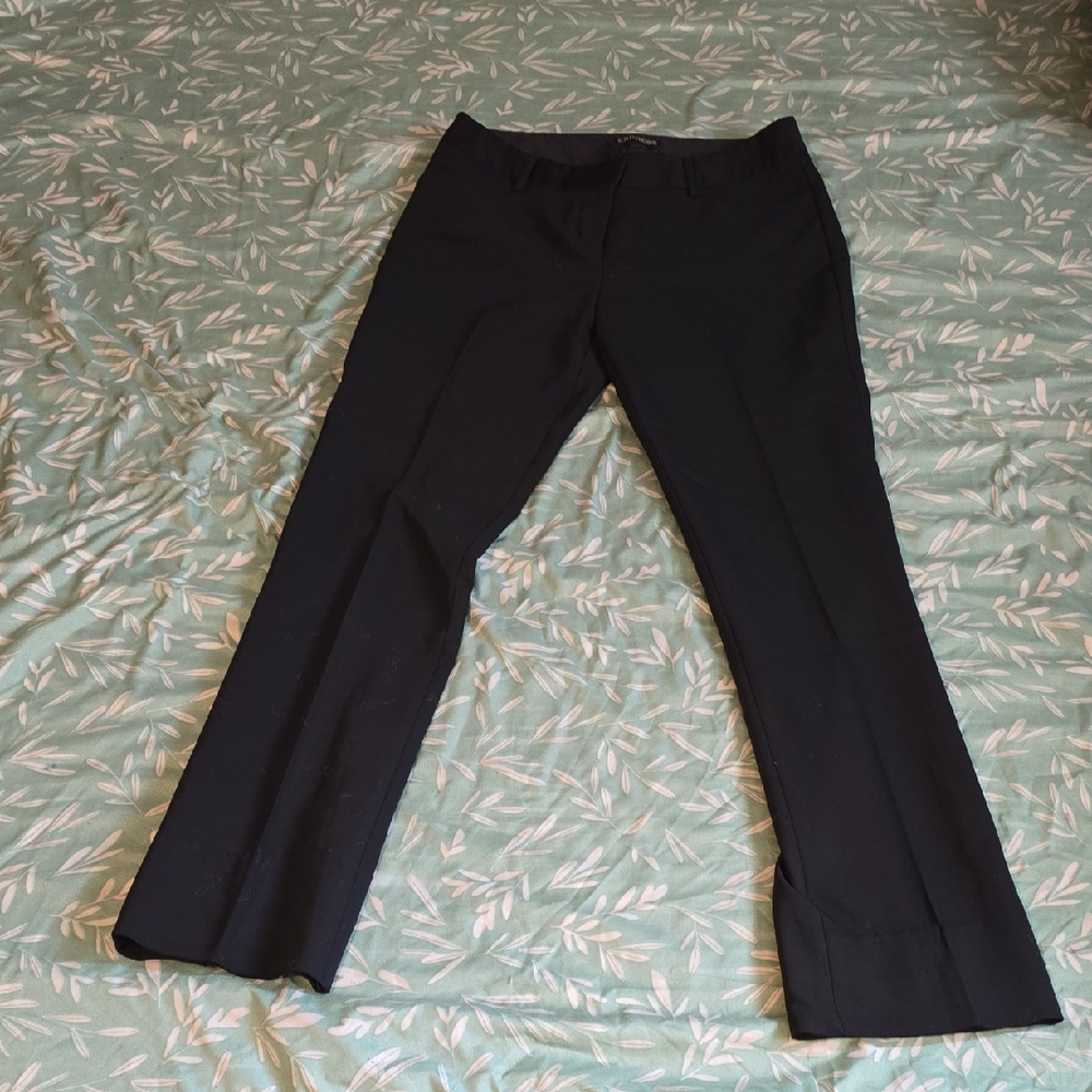 Express Black Flare Pants